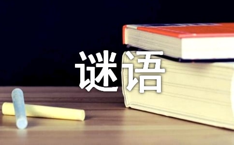 日常生活用品谜语及答案