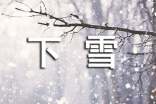 梦见下雪了预示着什么
