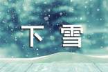梦见下雪刮风